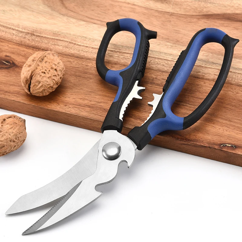 

Kitchen Shears,Heavy Duty Kitchen Shears Made With Food-Grade Stainless Steel for Chicken/Poultry/Fish/Meat