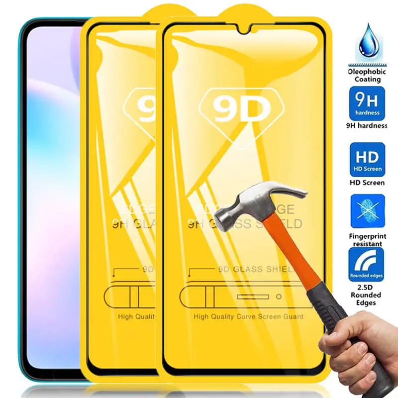 

Защитное стекло для Xiaomi Redmi 9A, A9, Redmi 9A, M2006C3LG, 2 шт.