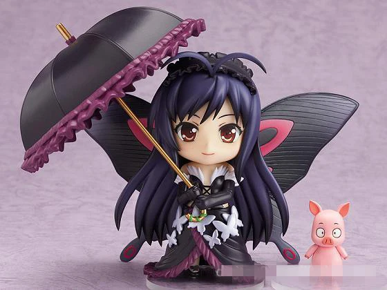 Экшн-фигурка Q version Accel World Kuroyuki hime подвижная 10 см кукла из ПВХ игрушки подарки