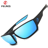 felres sport polarized sunglasses for men uv400 eyewear outdoor driving cycling fishing coating goggles d370