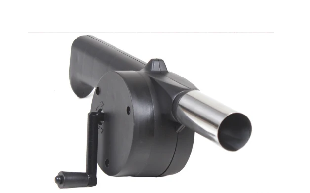 Бесплатная доставка Удобная воздуходувка для барбекю мини Электрический Гриль