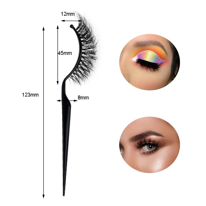 

CURSAVELA 3Pcs/set Eyelash Display Stand Grafting Bracket Panel Try-on Effect Auxiliary Lashes Extensions Cosmetic Grafting Tool