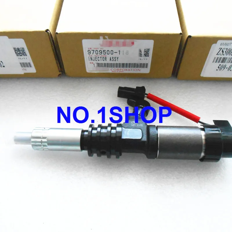 100%genuine and new Common rail fuel injector 9709500-118 095000-1181 095000-0721 / 095000-0722 for 6M60T | Автомобили и