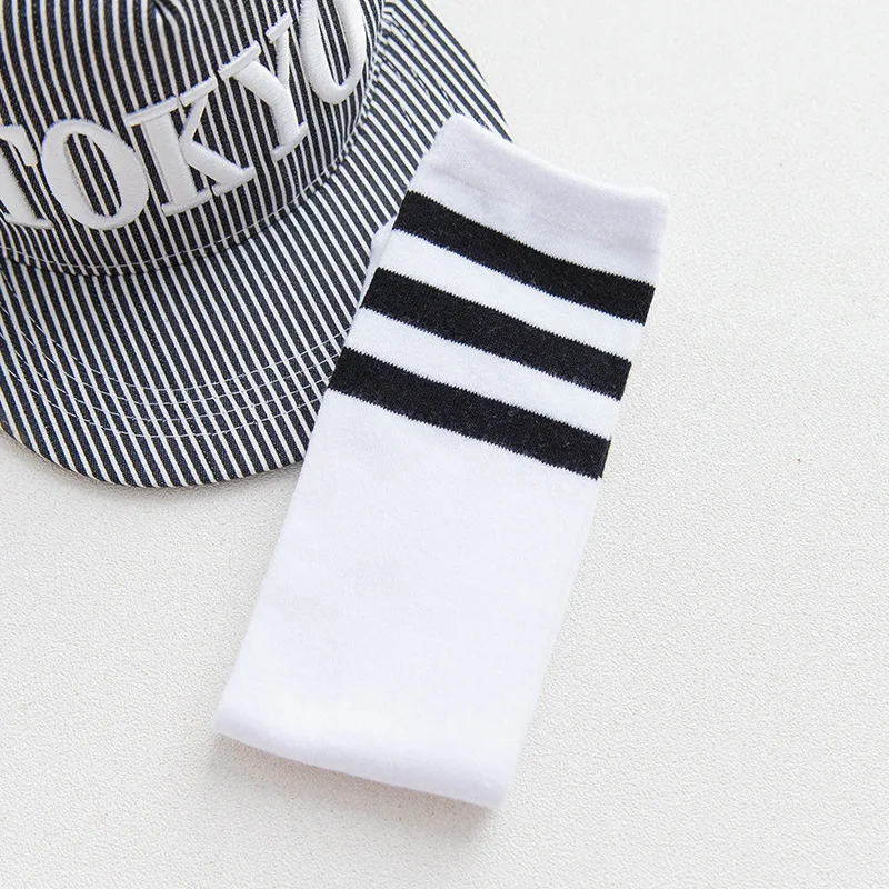 CYSINCOS/Детские гольфы носки для мальчиков и девочек футбольные полосатые