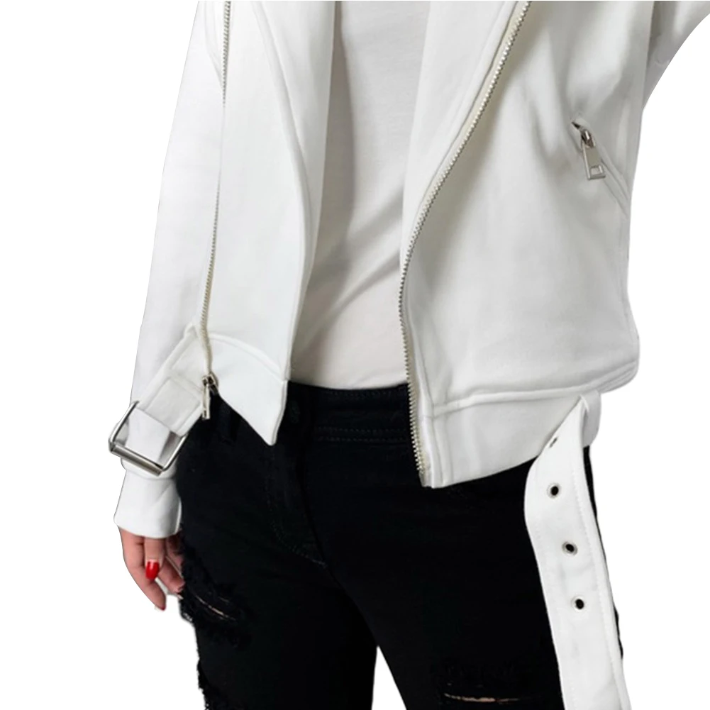 

Outwear Fashion Lapel Neck Polyester Daily With Pocket Long Sleeve Women Jacket Solid Bottom Belt Autumn Winter Warm Zipper Up