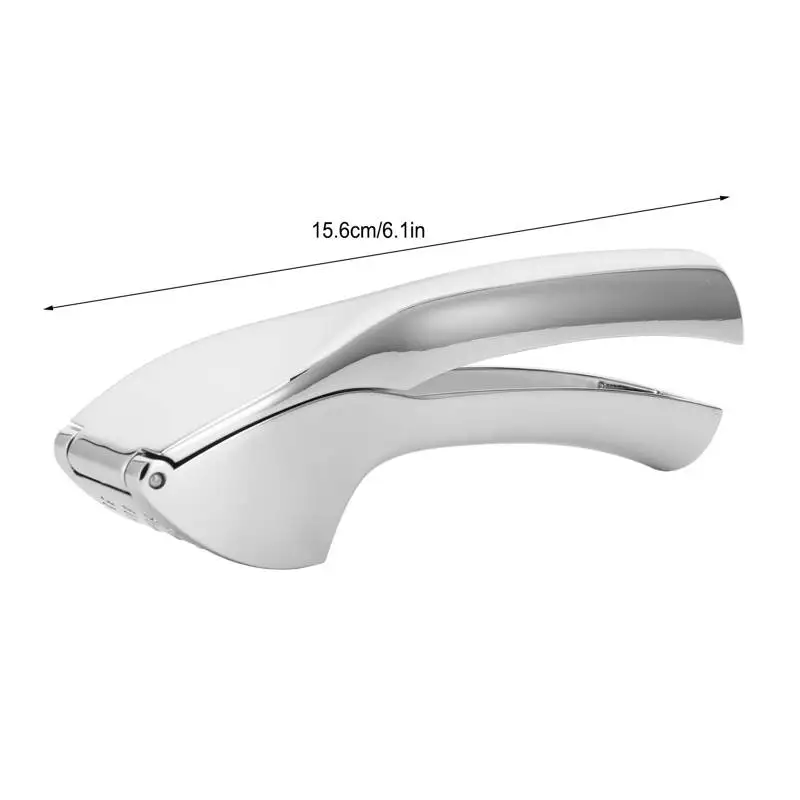 

Zinc Alloy Garlic Press Garlic Squeezer Metallic Ginger Crusher Squeezer Home Kitchen Mincer Tool Accessory