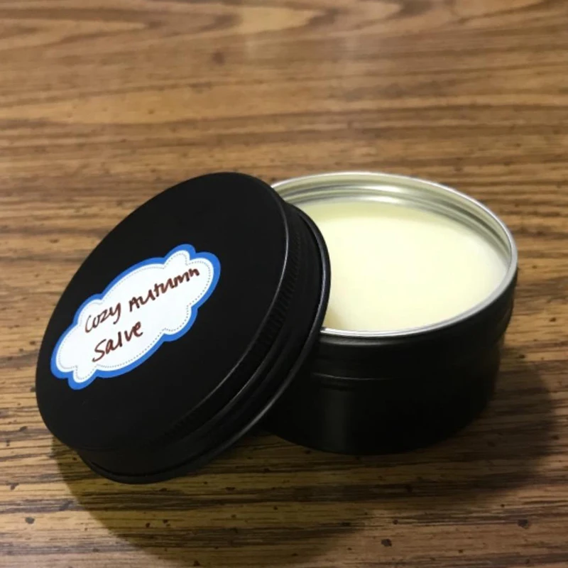 100Pcs 15ml Aluminum Jars Lip Balm Pots 15g Cosmetic Container black Tins | Красота и здоровье