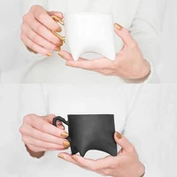 creative three points ceramics mugs coffee mug milk tea office cups drinkware the best birthday gift