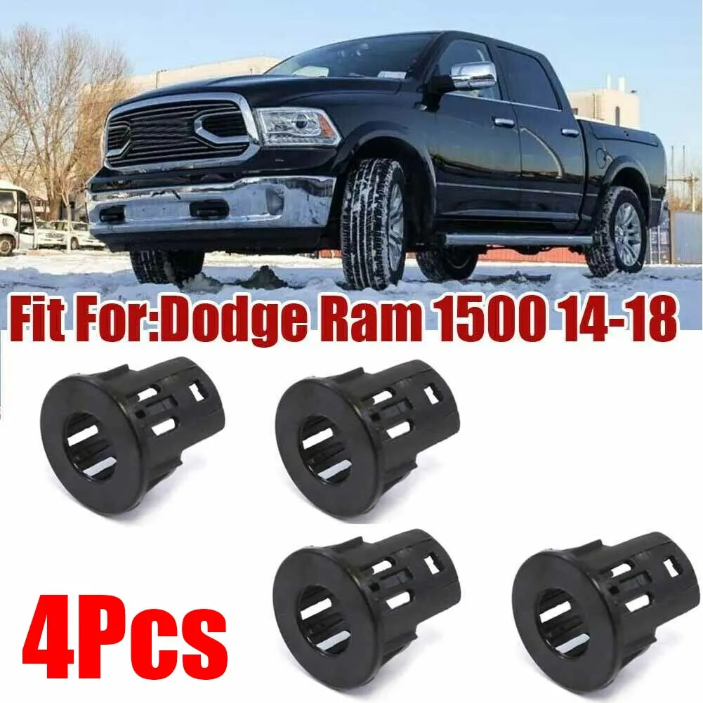 

4PCS Parking Assist Sensor Bezel For Ram 1500 2014-18 Outer Front Rear Fit For2014-2019 Ram 1500 , 1500 Classic 2019