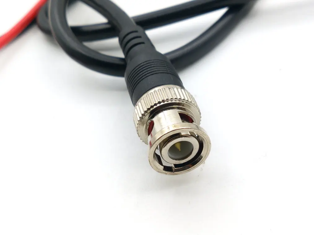 10 наборов коаксиального кабеля BNC папа к двойной Аллигатор тестовый зажим