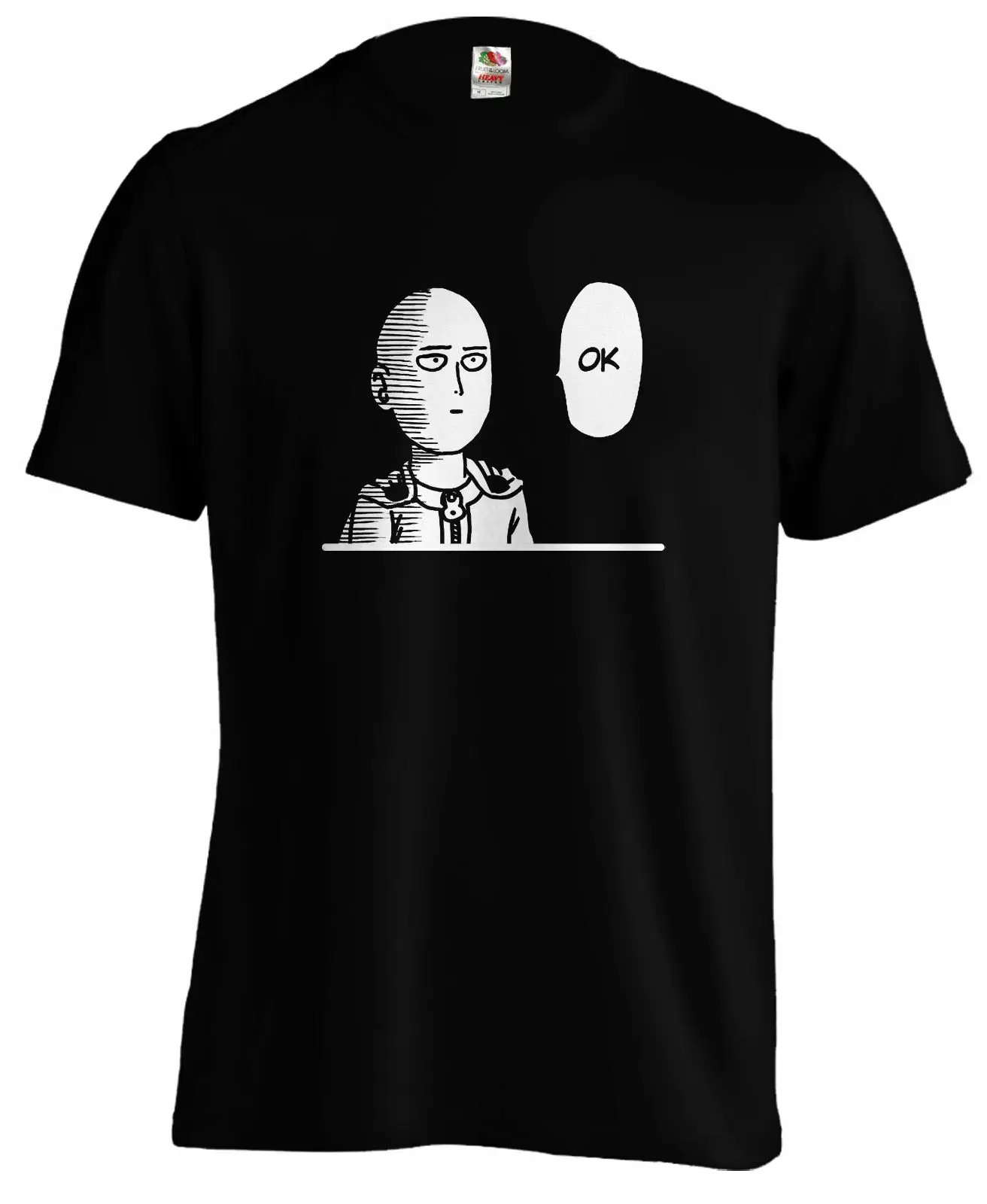 Saitama One Punch ok Onepunch футболка аниме | Мужская одежда