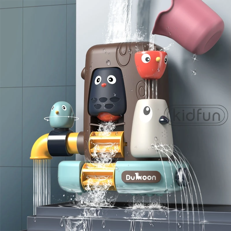 

Baby Bath Toys For Kids Water Spray Game Elephant Bird Swim Shower Bathroom 1 2 3 4 Years