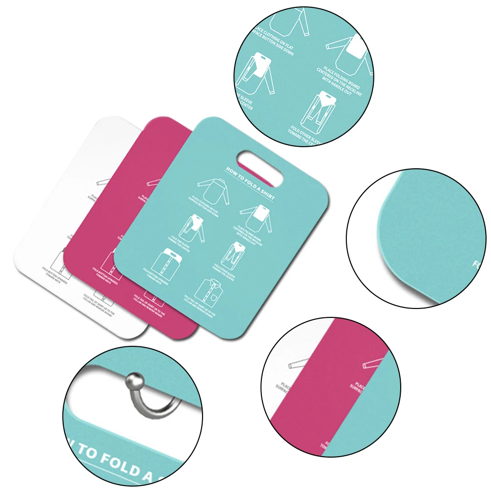 

Fast Folding Board Shirt Folding Board For Laundry T-Shirts Polos Dress Household Essentials Lazy Folding Clothes Tools