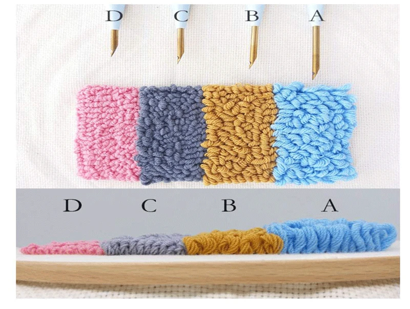 Мультяшная собака Волшебная DIY Дырокол Набор для вышивки начинающих с обручем