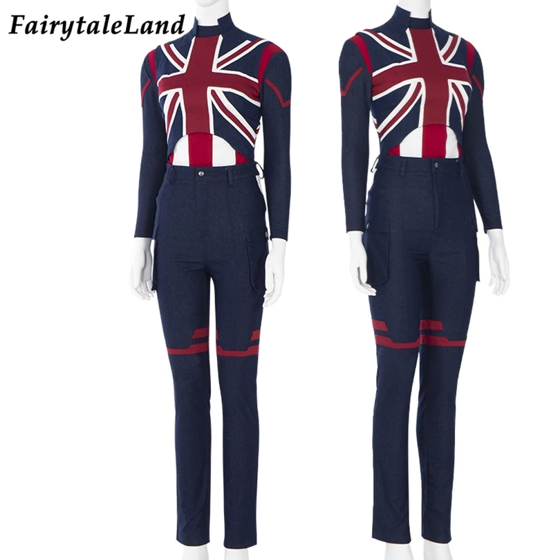 Костюм супергероини Пегги Картер в стиле Хэллоуина с капитанской броней.