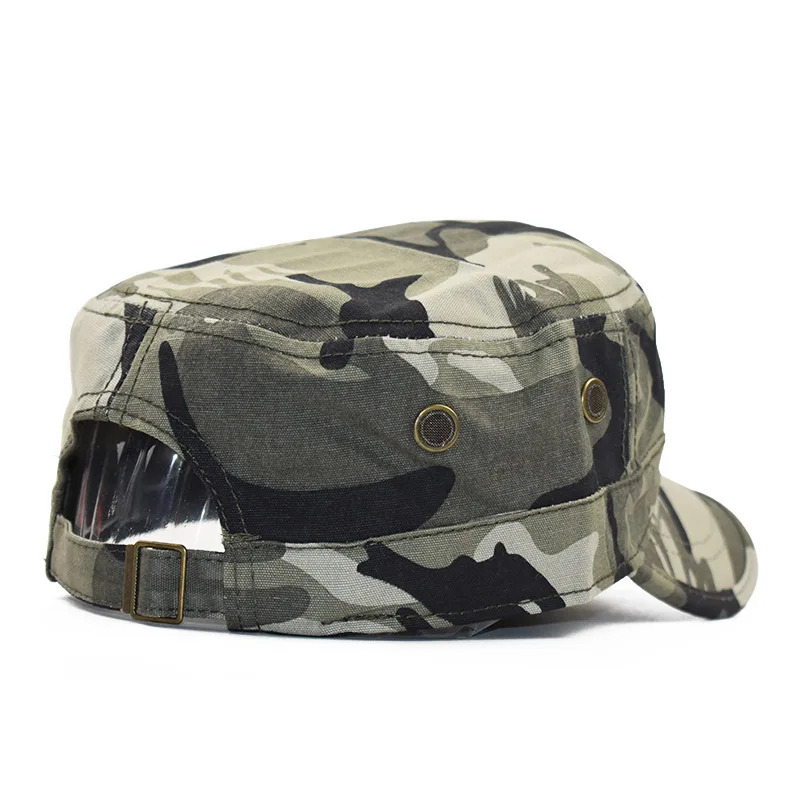

2020 United States US Marines Corps Cap Hat Military Hats Camouflage Flat Top Hat Men Cotton hHat USA Navy Embroidered Camo Hat