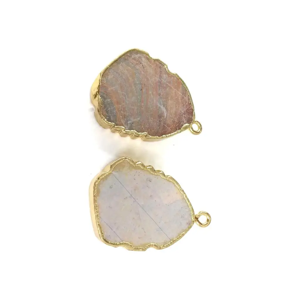 Подвеска из натурального полудрагоценного камня бесконечность матовое