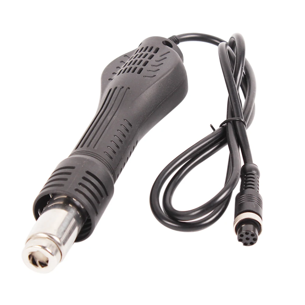 

8 Holes Hot Air Gun Handle BGA Rework Solder Hot Air Blower Heat Gun FOR 858 850 Soldering Station