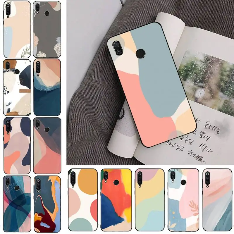 

Color mashup Phone Case For Redmi note 8Pro 8T 9 Redmi note 6pro 7 7A 6 6A 8 5plus note 9 pro Couples TPU Cases Capa