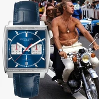 new men watch automatic date business 316l steel quartz top brand luxury casual waterproof sports male wristwatch tagheuer watch