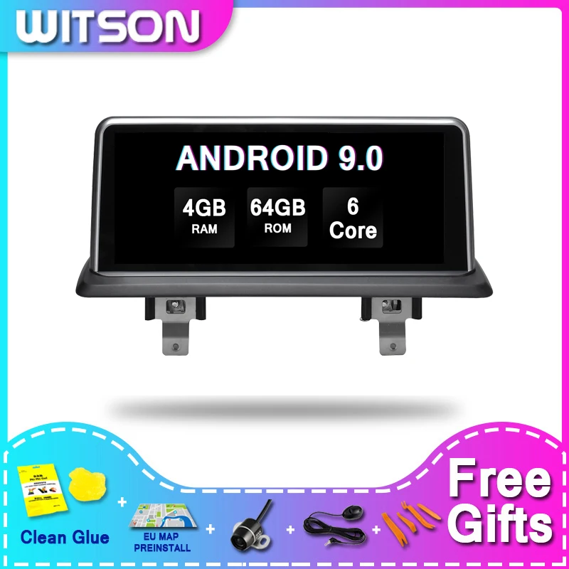 Автомобильный DVD-проигрыватель WITSON с большим экраном на Android 10 0 Gps для BMW E85/Z4(2004-2008)