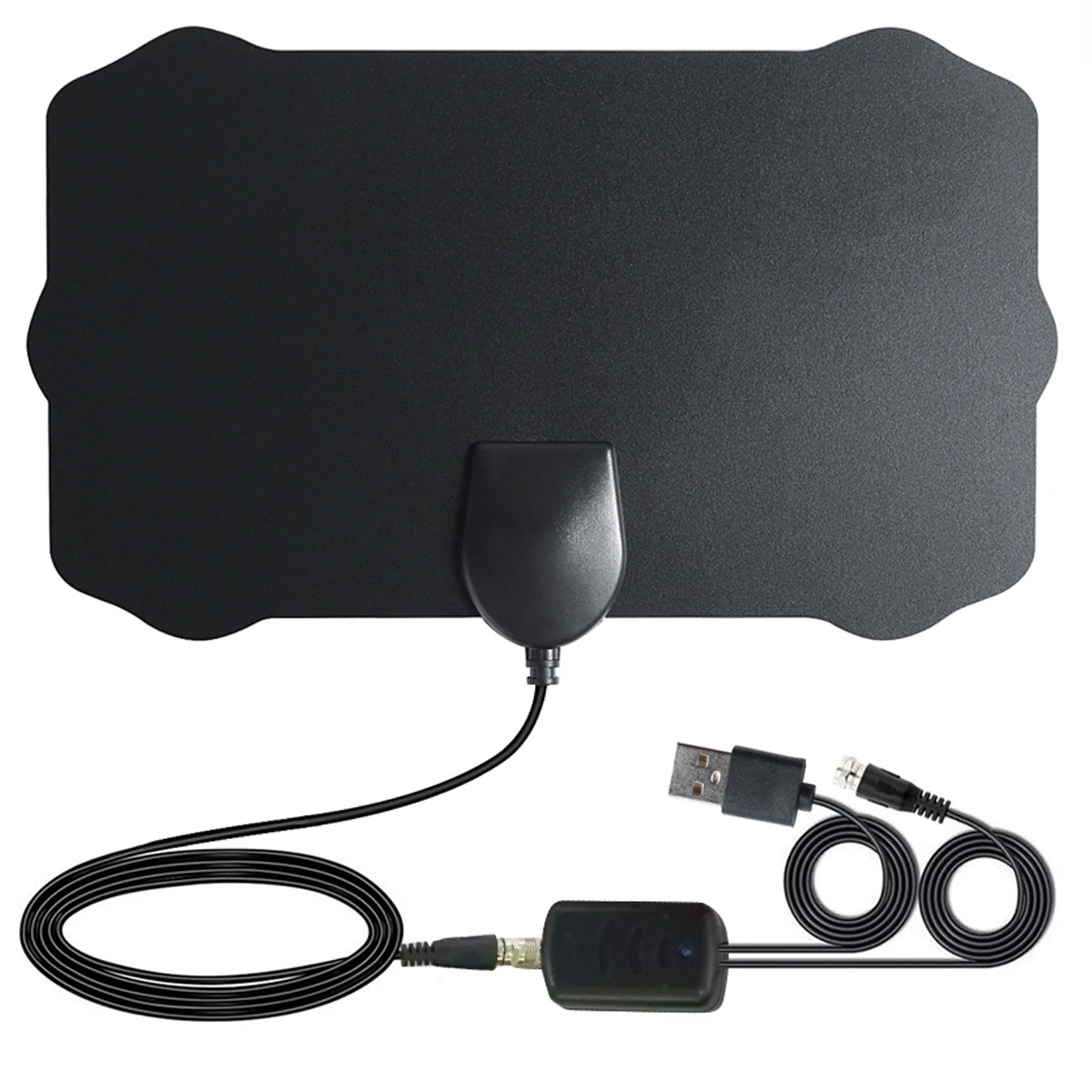 Цифровая антенна ТВ SOONHUA HD 1080P комнатная HDTV с усилителем 28 дБи усилитель сигнала