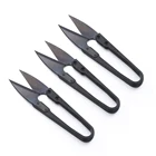 1 шт углеродного Сталь u-образный ножницы нить кусачки швейные ножницы с вышивкой по индивидуальному заказу Многофункциональный фрезы прошитая вручную инструменты