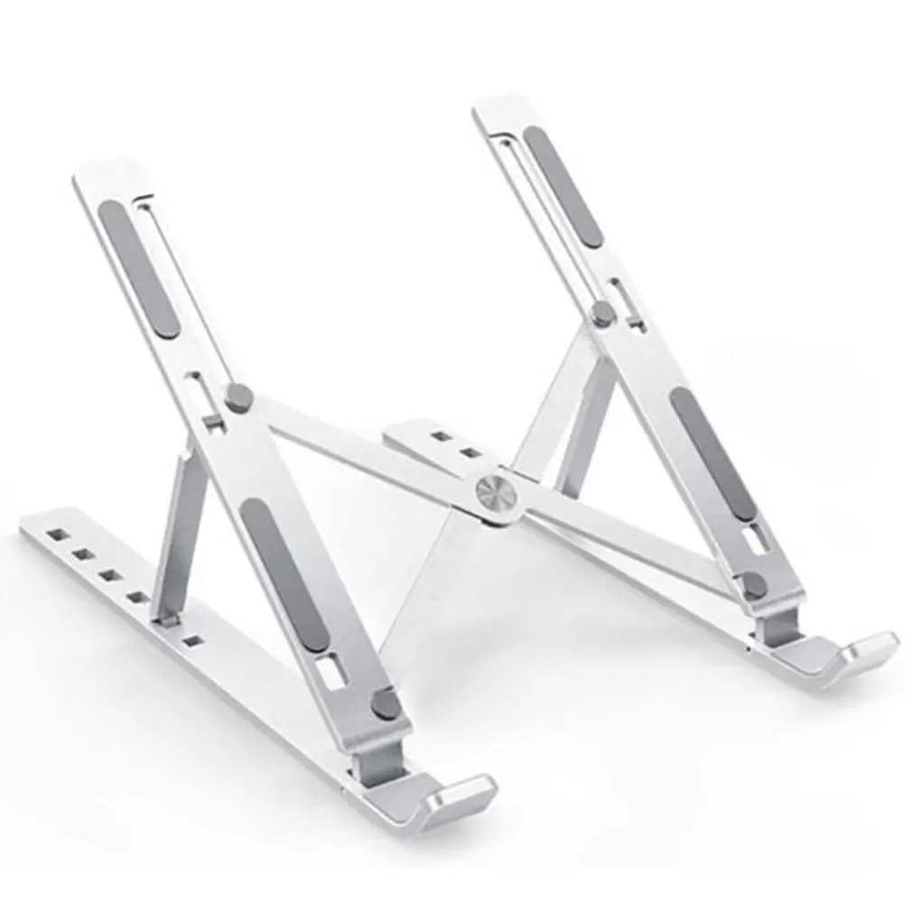 

GOOJODOQ Portable Foldable Aluminum Alloy Laptop Stand For MacBook Pro Notebook Stand Foldable Laptop Desk