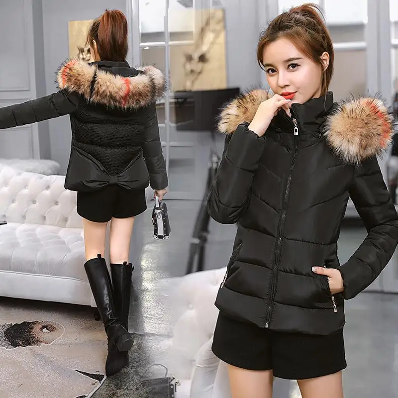 Женская теплая зимняя куртка 2019 модное женское зимнее пальто с капюшоном