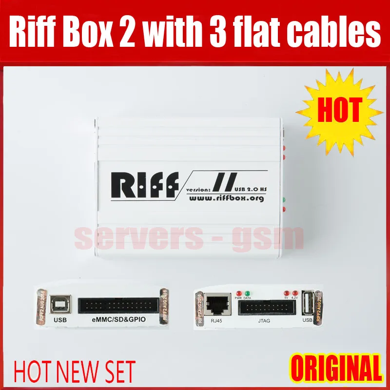 Горячая новинка Riff Box 2 Лучший Jtag для HTC SAMSUNG Hua & wei разблокировка Вспышка Ремонт с