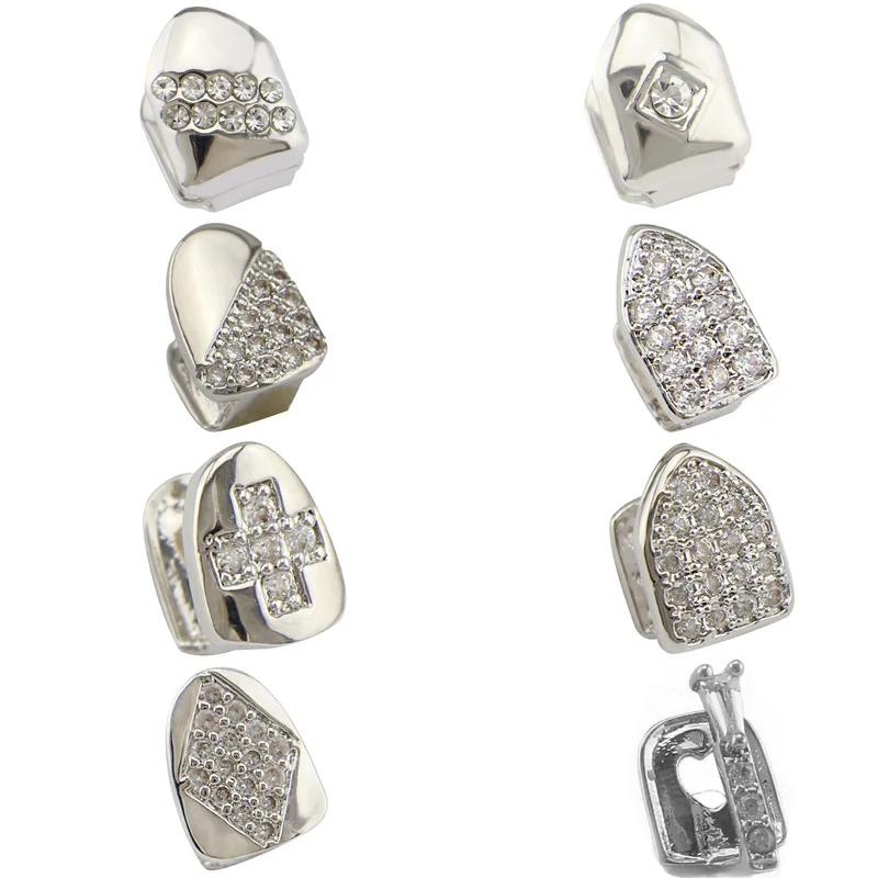 Заводская низкая цена простые Grillz зуб хип-хоп стоматологические грили модные рот