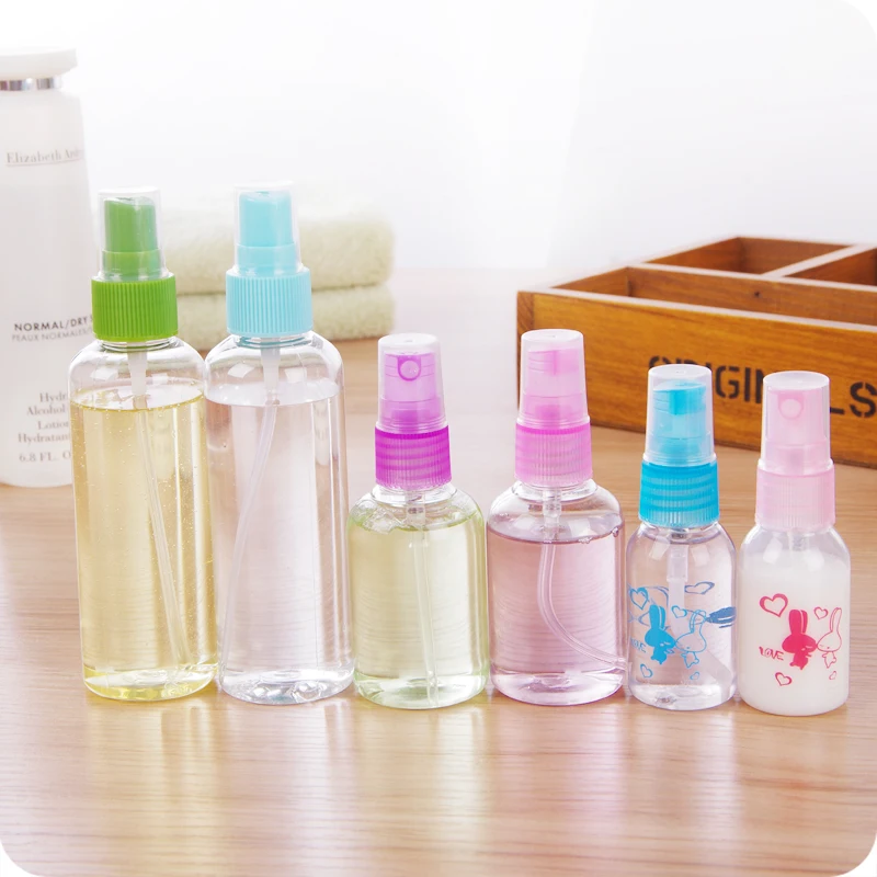 3 шт. прозрачные флаконы распылители для косметики|storage bottle|transparent cansbottle storage |