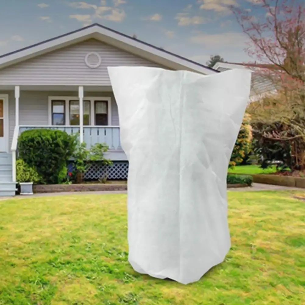 

Портативная практичная сумка для защиты растений, тёплый чехол из нетканого материала для защиты дерева, хорошая герметичность, для ворса