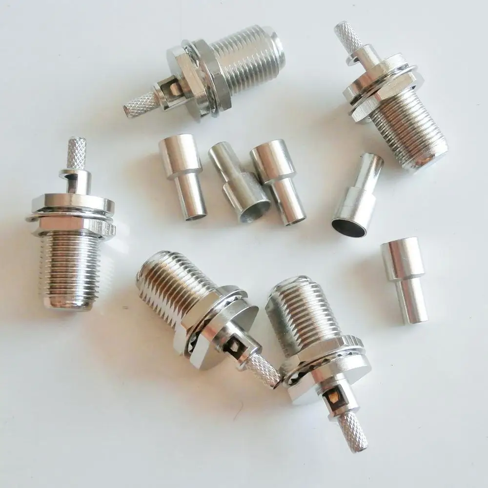 1 шт. F уплотнительное кольцо для перегородки крепление на панель гайка ОБЖИМНАЯ