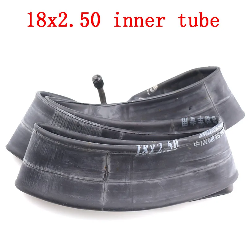 

High Performance 18x2.5 Inner Tube with A Bent Angle Valve Stem Fits Electric Dirt Bikes Electric Bike Scooter