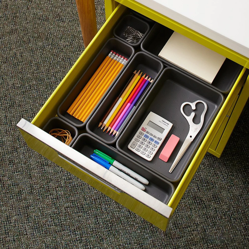 Ящики органайзеры для хранения кухонный шкаф ванной Настольный ящик столовые