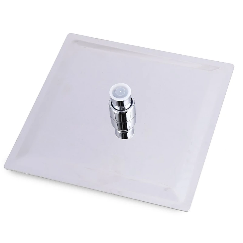 12 дюймов душевая головка квадратная нержавеющая сталь ультра тонкая насадка для