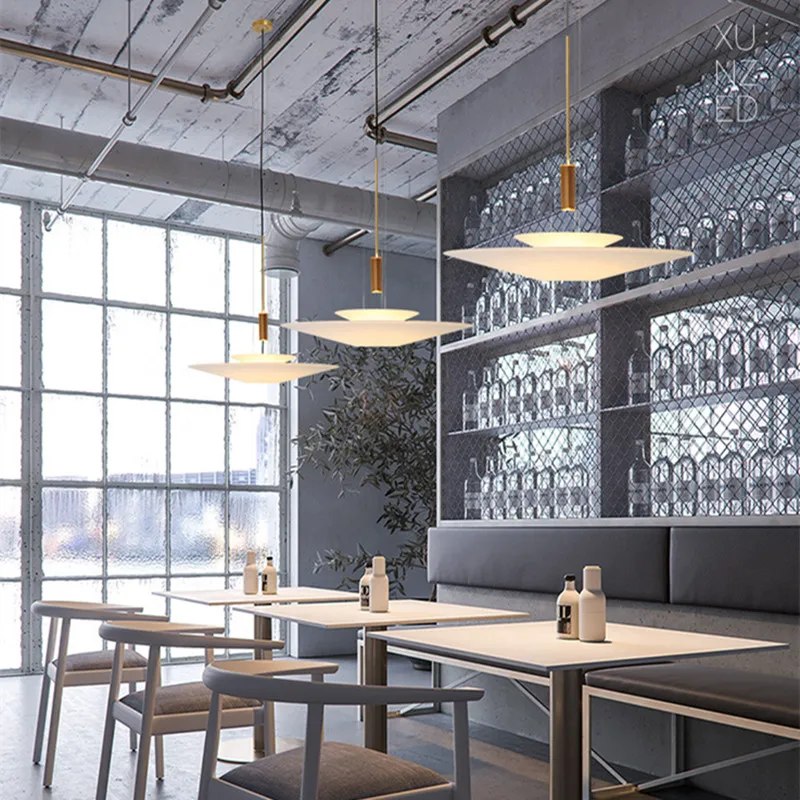 

Nordic Style Acrylic Restaurant Pendant Lights Art Eagle Light Parlor Bedroom Gallery Cafe LED Lamp Fixtures Free Shipping Iron