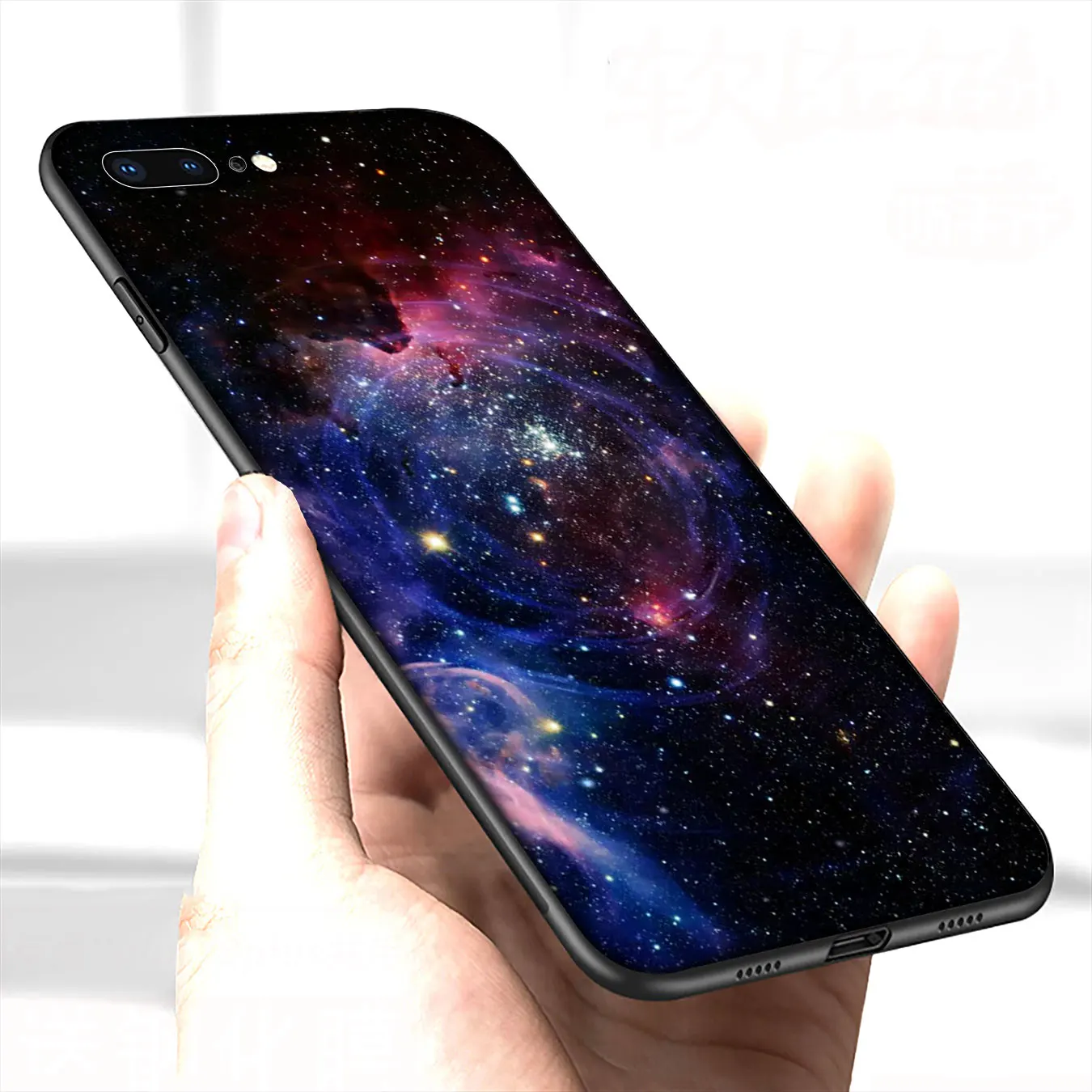 IYICAO фиолетовый Космическая Звезда Мягкий силиконовый чехол для iPhone XR X XS 11 Pro Max 10 6