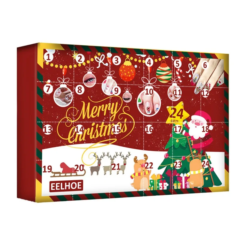 

Christmas Pattern Festival Nail Art Decal Polish Sticker Easy to Stick Nail Art Decoration Tools