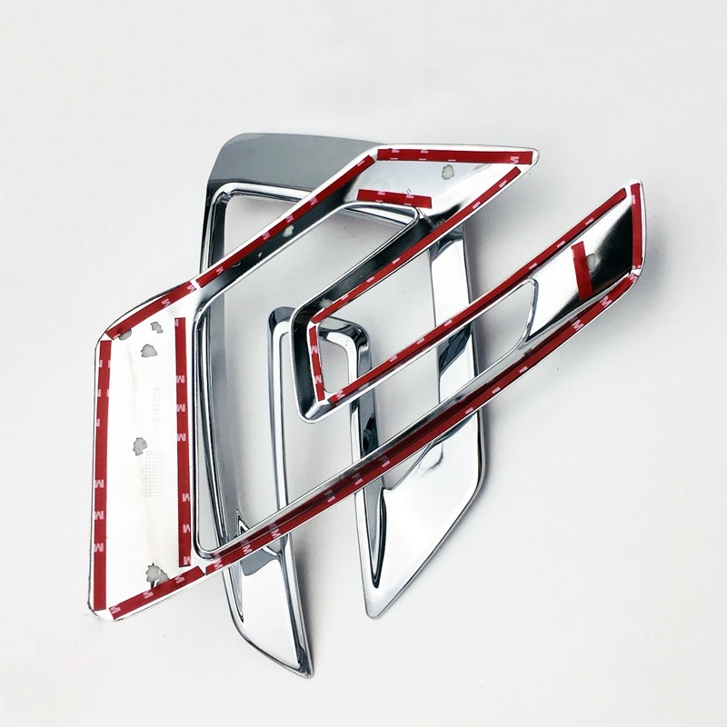 

Front Fog Light Lamp Cover Trim Molding ABS Chrome for Ford Explorer 2016-2017