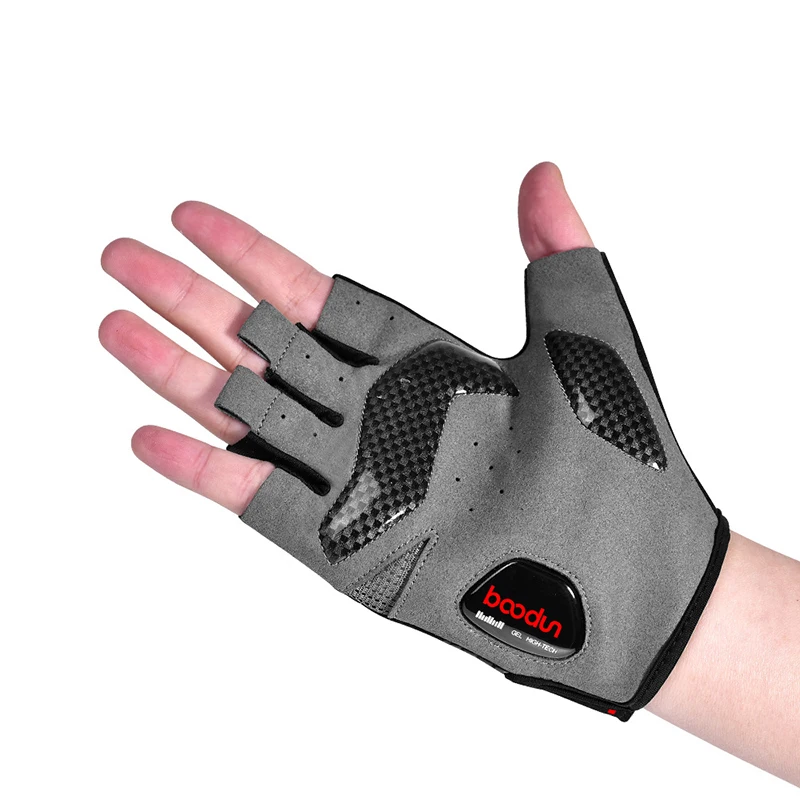 Велосипедные перчатки с открытыми пальцами дышащие противоскользящие