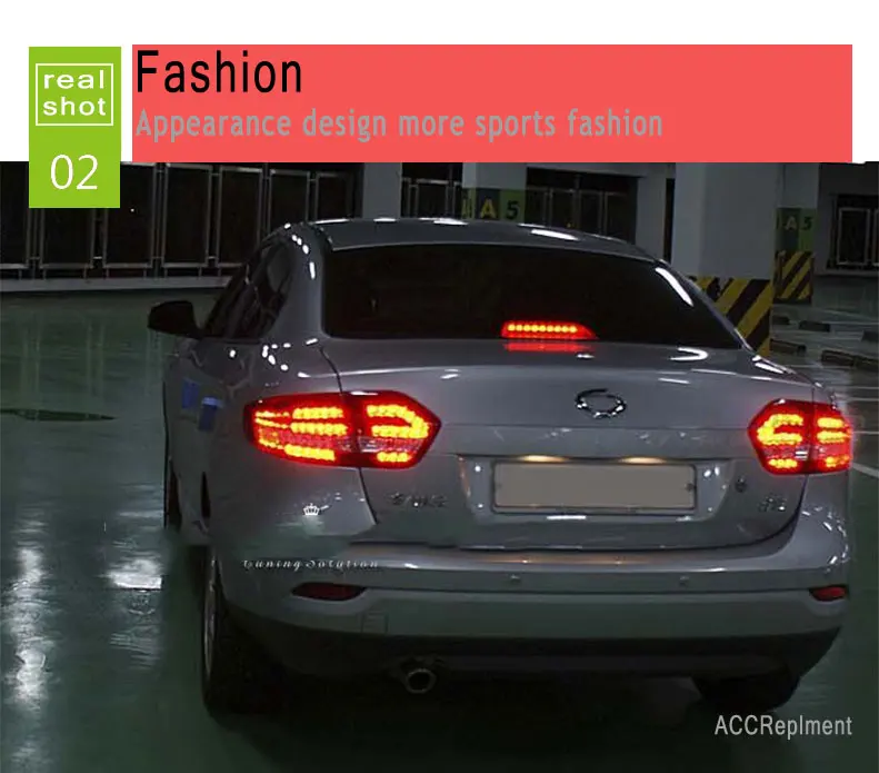 Автомобильный Стайлинг для Renault Fluence светодиодный задний фонарь 2011- для Fluence светодиодный задний фонарь светодиодный фонарь