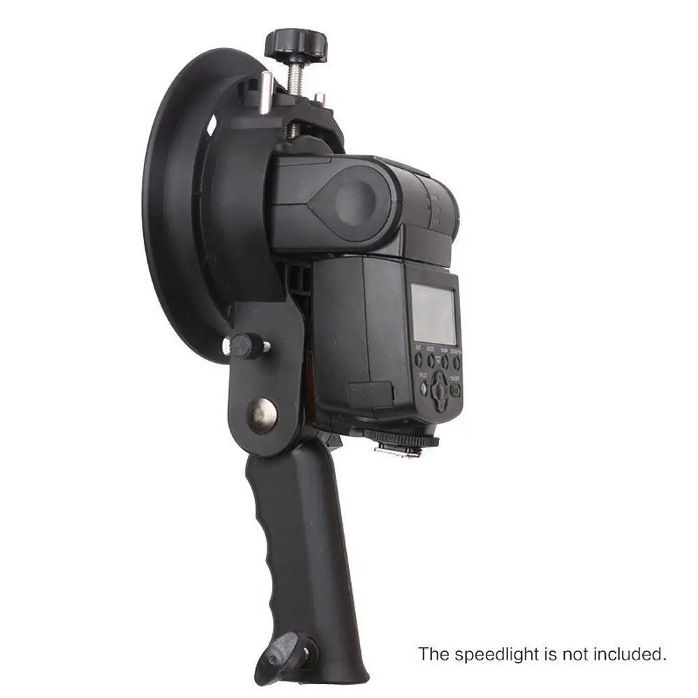 Кронштейн BEESCLOVER Pro держатель адаптера для вспышки Speedlite Snoot софтбокс ручной