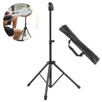 full metal portable high quality aluminum alloy adjustment foldable floor drum stand holder with carry bag for jazz snare dumb
