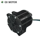 Непрерывный двигатель QS 138 3000W 6000W max 72V100KPH V2, средний привод со звездочкой