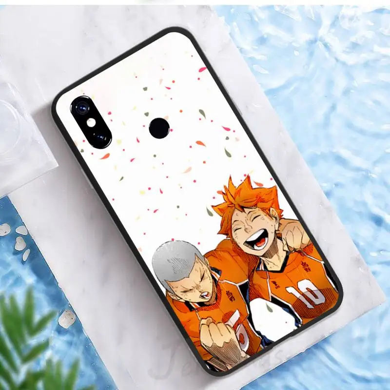 

Haikyuu volleyball anime Japan Phone Case For Xiaomi Redmi note 4 4X 8T 9 9s 10 K20 K30 cc9 9t pro lite max