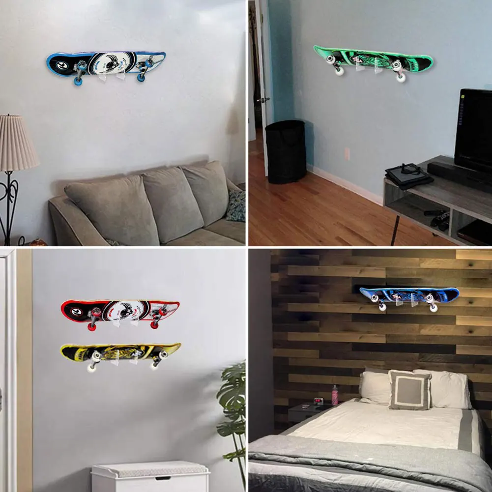 

Hot Skateboard Wall Hanger Wall Mount Sliding Plate Bracket Display Stand Longboard Supports Bracket Skateboard Wall Mount