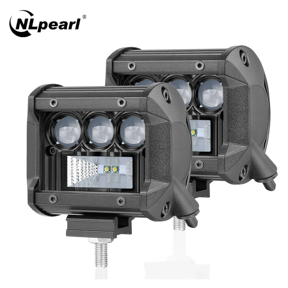 Nlpearl светильник бар/рабочий 4 7 12 ''светодиодный бар 5D CREE светодиодный рабочий