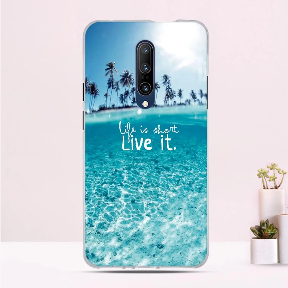 Чехол для телефона OnePlus 7 Pro мягкий силиконовый защитный чехол из ТПУ One Plus